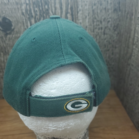 Green Bay Packers Hat Cap Adjustable Strapback One Size Embroidered Unisex - Picture 4 of 9